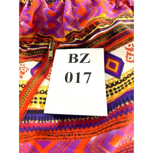 Speed Control New York Womens Dress Geometric Multicolored Sleeveless Zip Pocket - Picture 5 of 5